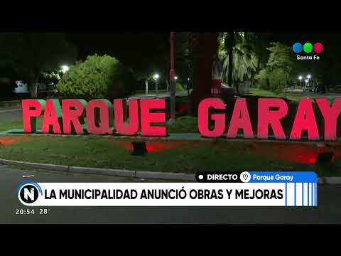 La Municipalidad anunció obras y mejoras en el Parque Garay