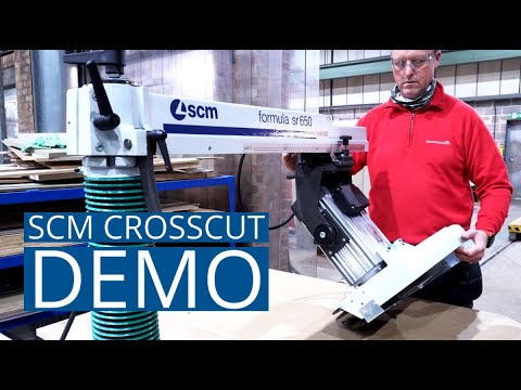 SCM SR650 Crosscut Demonstration | Daltons Wadkin