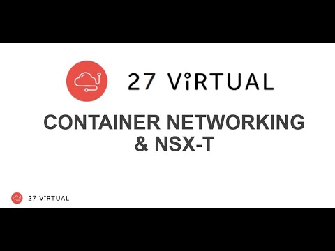 Container Networking with NSX-T
