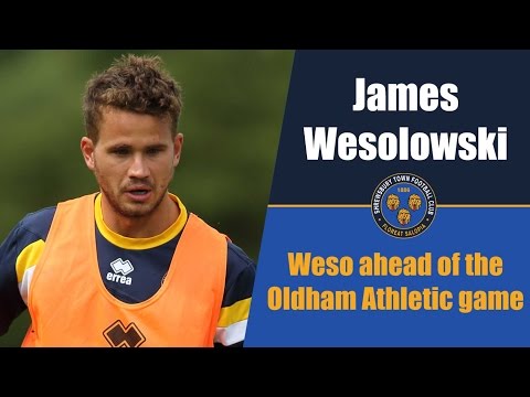 James Wesolowski ahead of the Oldham Athletic game - Town TV