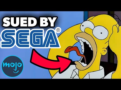 辛普森一家被起訴的前10次事件 (Top 10 Times The Simpsons Got Sued)