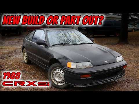 1988 CRX Si Restore Part 1 - Picking It Up