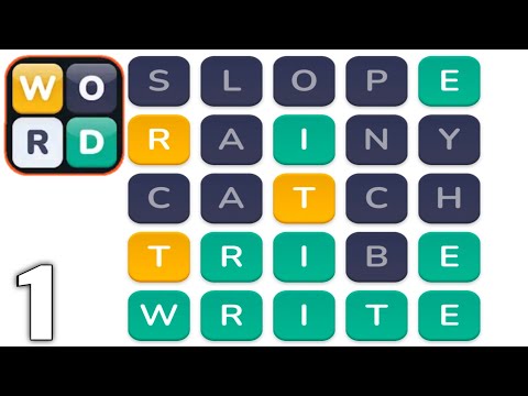 Wordaily - Word Puzzle Game - Gameplay Walkthrough Part 1 All Levels (Android & iOS)