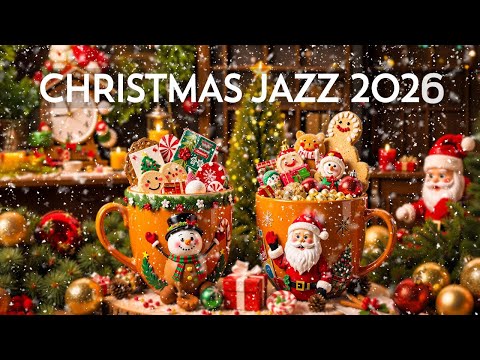 Christmas Jazz Music 2026 & Sweet Christmas Bossa Nova instrumental for Studying, Working, Holiday