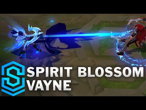 Spirit Blossom Vayne Skin Spotlight - Pre-Release - League of Legends
