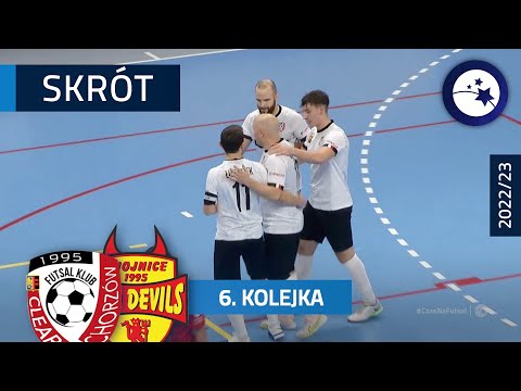 Clearex Chorzów - Red Devils Chojnice 6:3 | SKRÓT | 6. kolejka (2022/23)