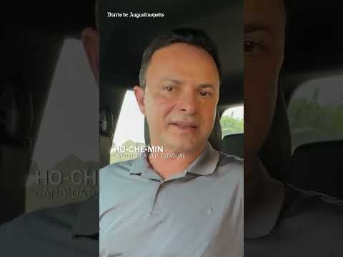 Após ser declarado inelegível pelo TRE TO, Ho Che Min afirma que decisão “em nada abala” sua candida