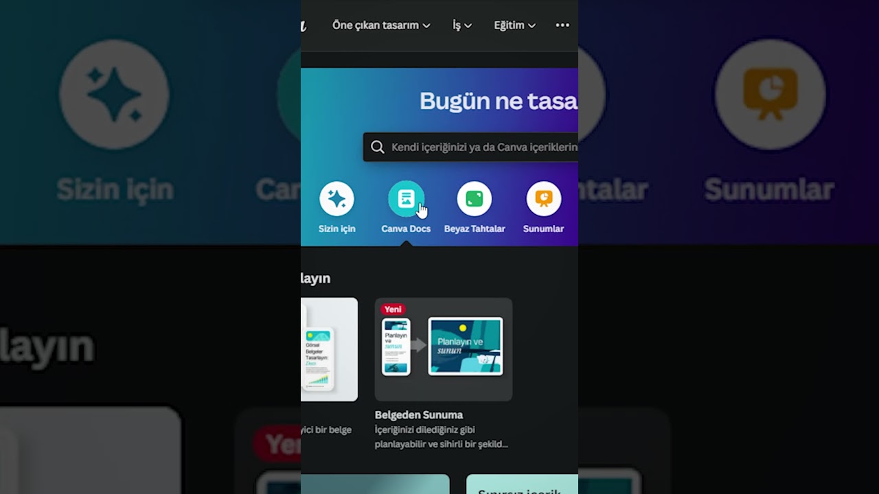 Hızlıca Sunum Hazırla! @canva__tr #işbirliği