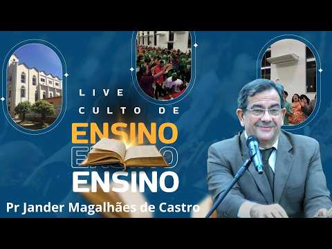 CULTO DE ENSINO - AD IPANEMA MG - 15/09/2026