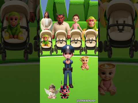is the baby Jesus' or the devil's ⁉️ #cartoon #animation #baby #funny #shorts #trending