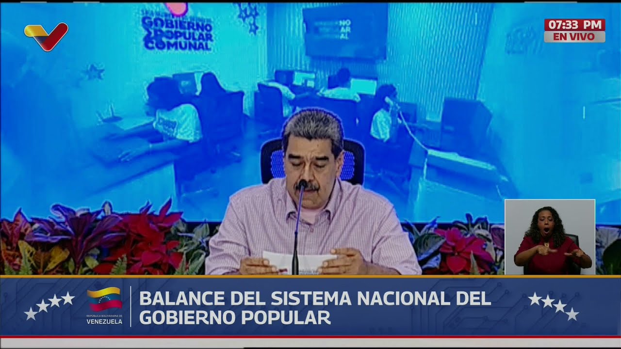 Maduro realiza Balance del Sistema Nacional de Gobierno Popular, 8 de diciembre de 2025