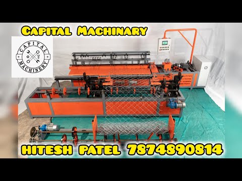 Fully Automatic Mild Steel Chain Link Machine