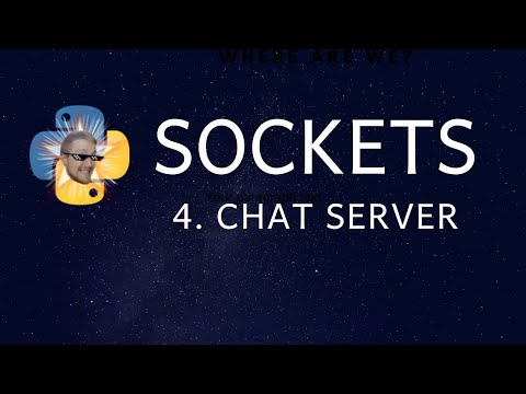 Socket Chatroom server Creating chat application with sockets in Python