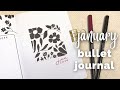 JANUARY PLAN WITH ME | January 2024 Bullet Journal Setup | Easy Bullet Journal Theme Ideas