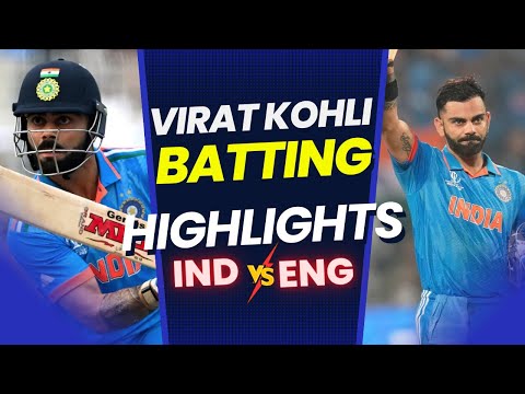 Virat Kohli Batting Highlights | India vs South Africa Highlights | World Cup 2023
