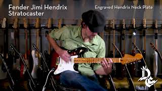 Video thumbnail for DG | Fender Jimi Hendrix Stratocaster by Detroit Guitar