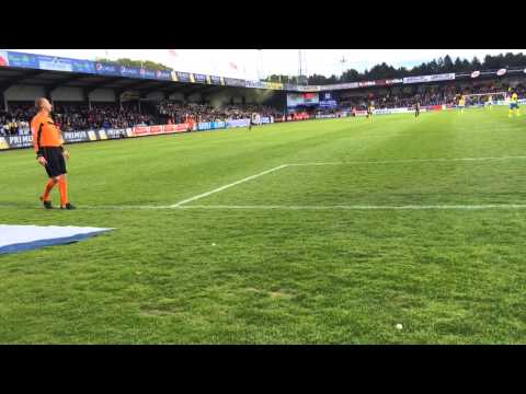 KVC Westerlo - Sporting Lokeren, 4' Gregory Mertens