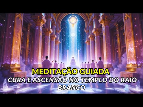 🎧 Meditação Guiada – Asas de Luz: Cura e Ascensão no Templo do Raio Branco