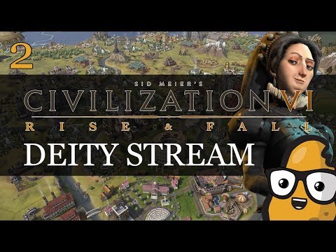 [Part 2] Turn 266 France Deity Culture Victory Civ 6 Rise and Fall Livestream