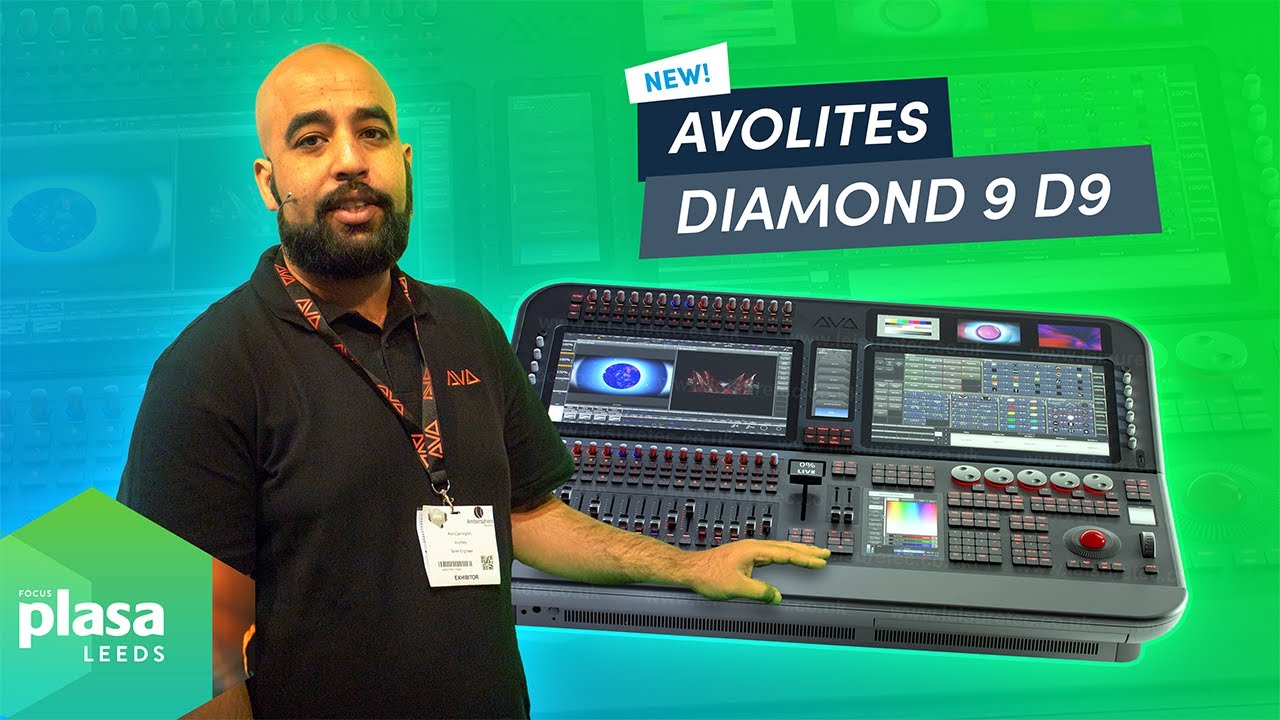Avolites Diamond 9 D9-215 Stadium Lighting Console - PLASA Leeds 2022