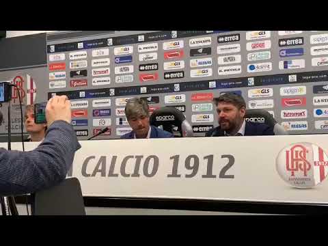 La presentazione di Fabio Artico come nuovo ds dell'Alessandria Calcio