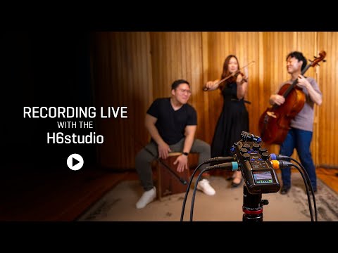 Портативный рекордер Zoom H6studio