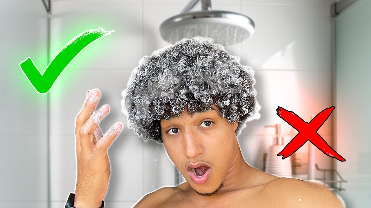 COMO LAVAR O CABELO CRESPO/CACHEADO CORRETAMENTE