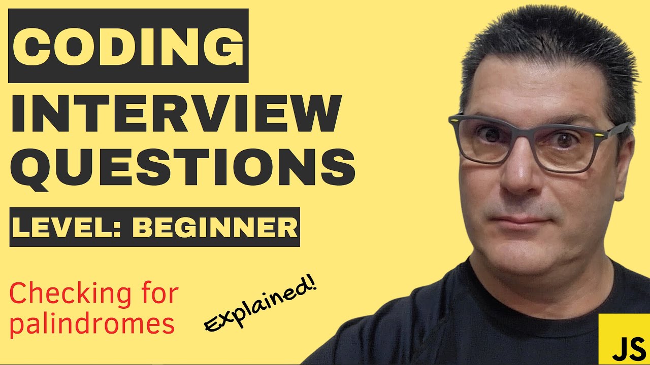 Coding Interview Questions (beginner): checking for palindromes