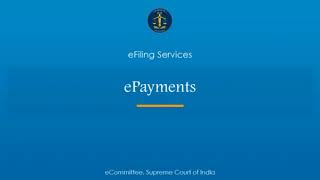 13 Online payment of Court Fee or other types of payment;?>