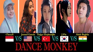 Download lagu Dance Monkey | Battle By - Cheryll, Jennel Garcia, Tuğçe Haşimoğlu, J.Fla & Aksh Baghla | mp3 Download lagu Dance Monkey | Battle By - Cheryll, Jennel Garcia, Tuğçe Haşimoğlu, J.Fla & Aksh Baghla | mp3