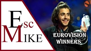 Eurovision Winners 2000 - 2017  (Top 3 By Year Compilation)
