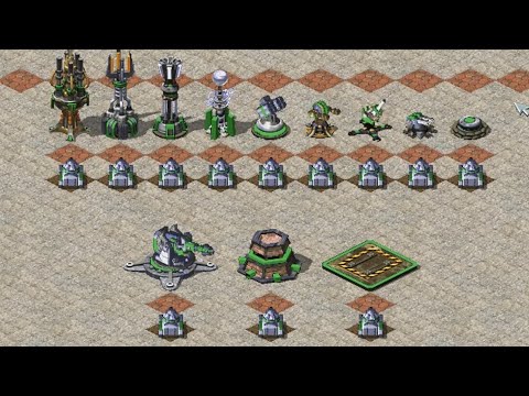 Testing base defenses armor: Red Alert 2