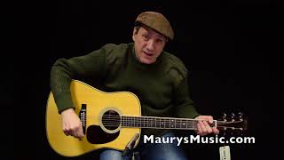 Video thumbnail for The Martin HD-35 (2018) at Maury's Music by Maury's Music
