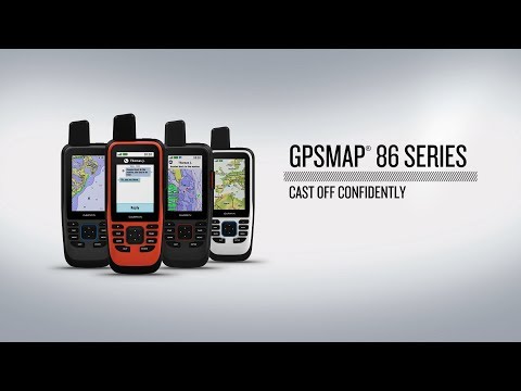 Морской портативный навигатор Garmin GPSMAP 86S - Видео 1