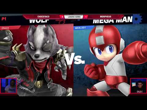VS Weekly 7/11/19 - Losers Semis - ChocoTaco (Wolf) vs Morpheus (Mega Man) - SSBU