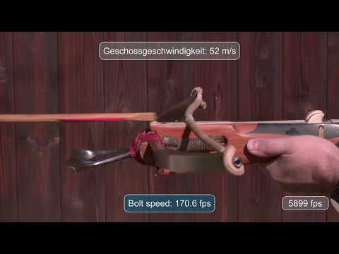 The oscillating crossbow bolt