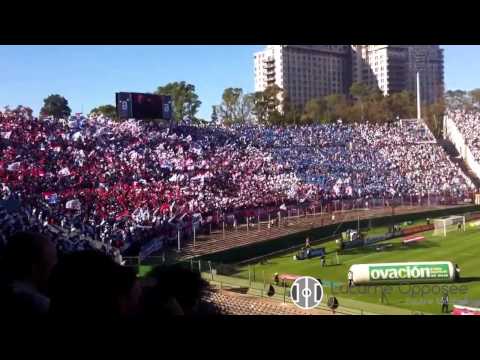 "Nacional - Penarol - Recibimiento Apertura 2014" Barra: La Banda del Parque &bull; Club: Nacional