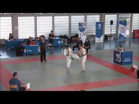 Yann PAILLAT Vs Guillaume MALAKHIA  70Kgs H  Coupe de France 2018 Kyokushinkai