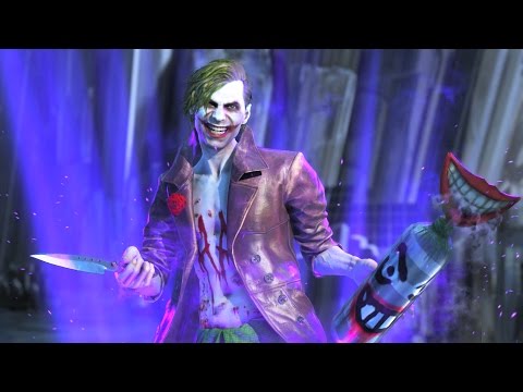 Injustice 2 The Joker Super Move on All Characters 4k UHD 2160p Video