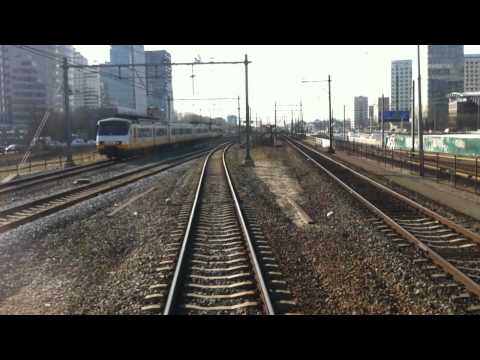 Driver's Eye View InterCity Utrecht Centraal - Schiphol Airport