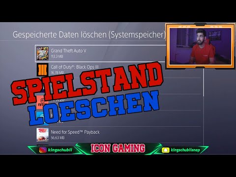 Spielstand ZURÜCKSETZEN Erklärung (PS4) GTA V, Call of duty, Fifa etc ...