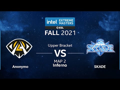 CS:GO - Anonymo vs. SKADE [Inferno] Map 2 - IEM Fall Closed Qualifiers 2021 - Europe - Upper Bracket