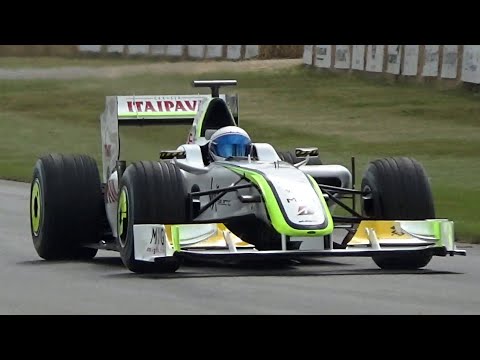 Thumbnail for Rubens Barrichello driving his 2009 Championship Winning Brawn BGP 001 (PURE SOUND) by Brawn BGP 001