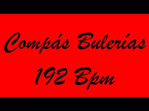Compás Bulerías 192 Bpm - Bases Flamencas
