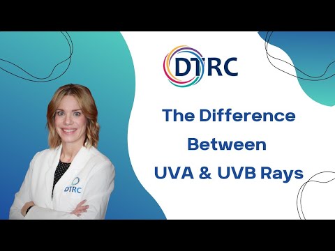 The difference between UVA and UVB rays