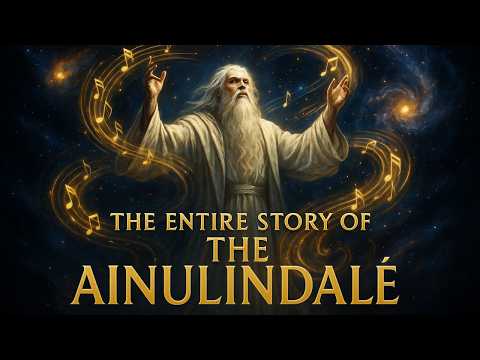 The ENTIRE Story of the Ainulindalë to Fall Asleep To | How Middle-Earth Was Created | LOTR Lore