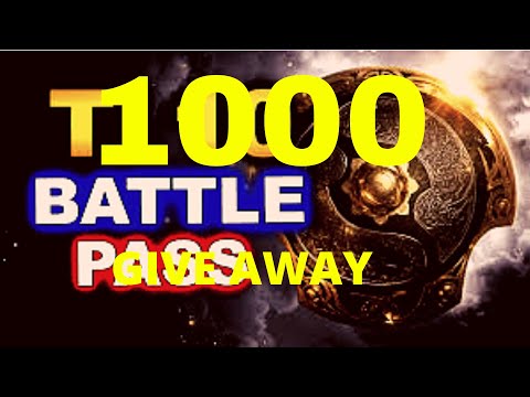 Battle Pass Give away - #TI10 #BATTLEPASS How to join watch the video!!