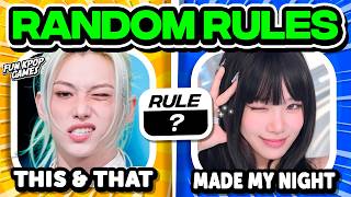 ⭐️⚔️ SAVE ONE DROP ONE: RANDOM RULE | SAVE ONE KPOP SONG | KPOP QUIZ - FUN KPOP GAMES 2026