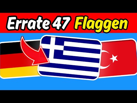 Kannst du alle 47 Flaggen Europas erraten? 🇪🇺 Quiz deutsch 😮