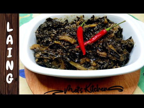Laing Recipe | How to Cook Laing | Met's Kitchen